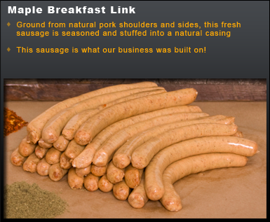 Breakfast Link Sausage